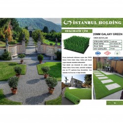 Profil Boru Galaxy Green 20mm Çim Halılar